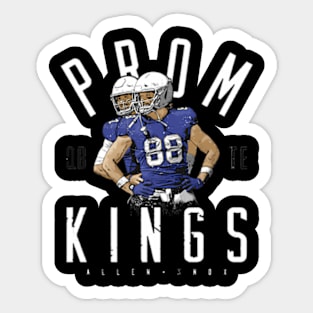 Josh Allen Dawson Knox Buffalo Prom Kings Sticker